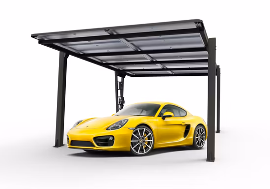 Sistema de montagem de garagem comercial Painel solar Carport Sistemas de energia solar Solar Carport