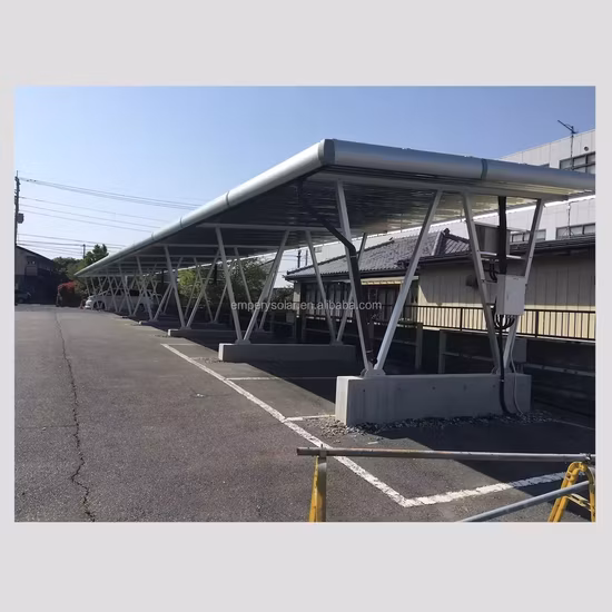 Estrutura de montagem de garagem à prova d'água